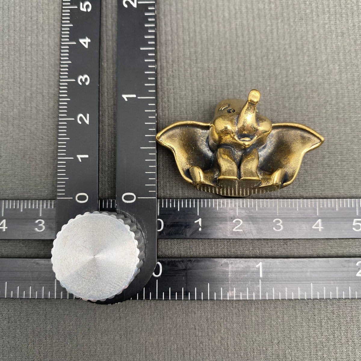 Big-eared Elephant Brass Crafts Decoration Desktop Ornaments