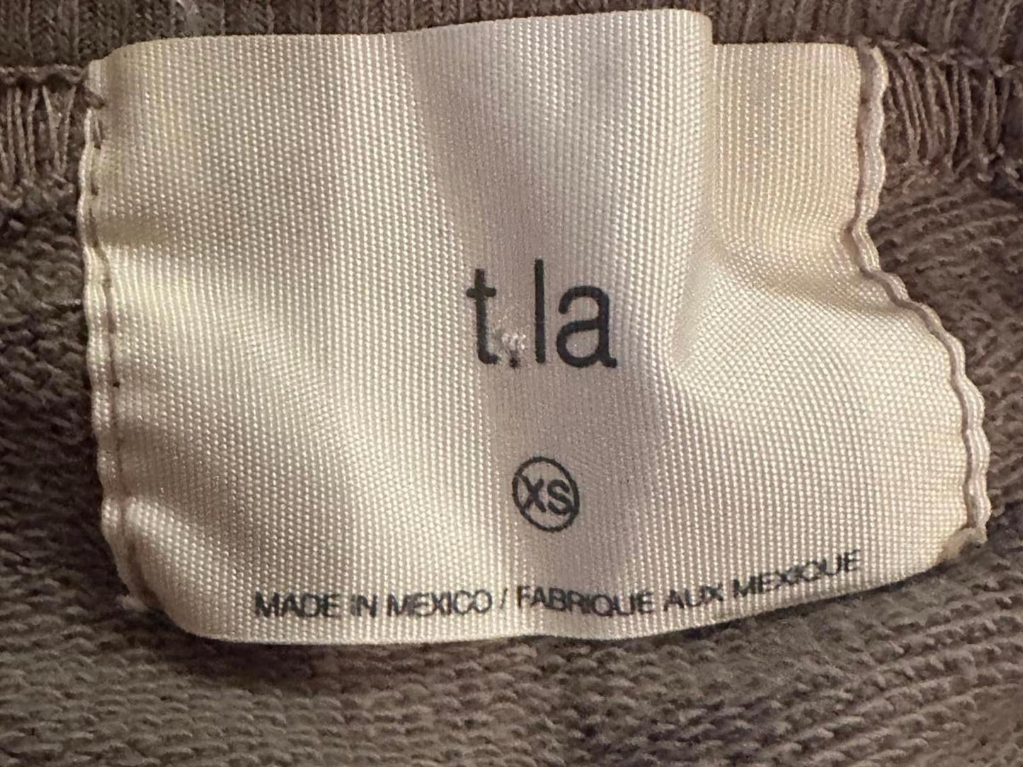 t.la Women's Long Sleeve Sweatshirt Top, XS