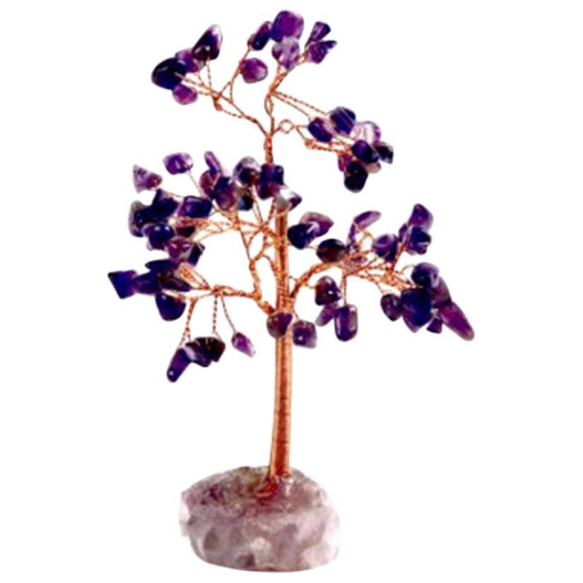 Lucky Stone Tree- Amethyst
