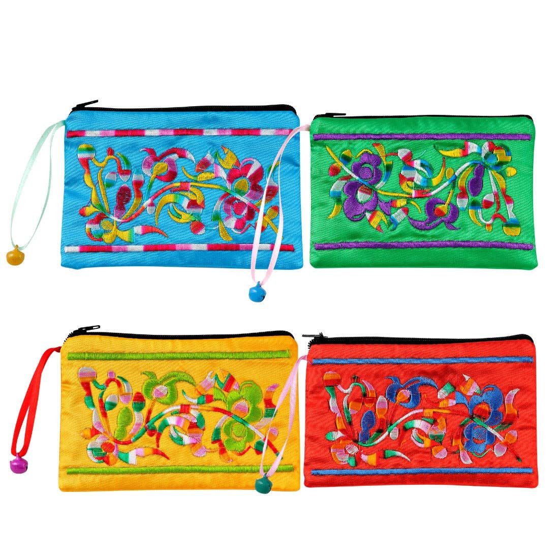 Embroidered Pouches - Assorted