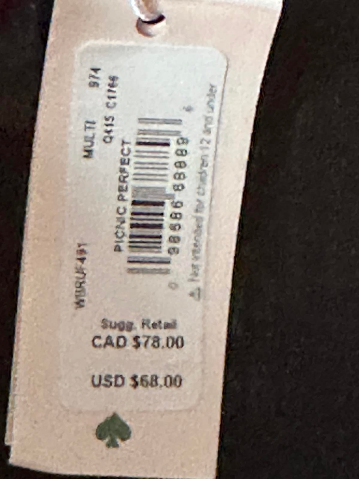 Kate Spade New York Strawberry and Flower Pendant Necklace