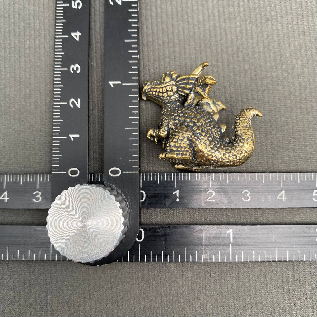 Cartoon Dragon Brass Crafts Decoration Desktop Ornaments