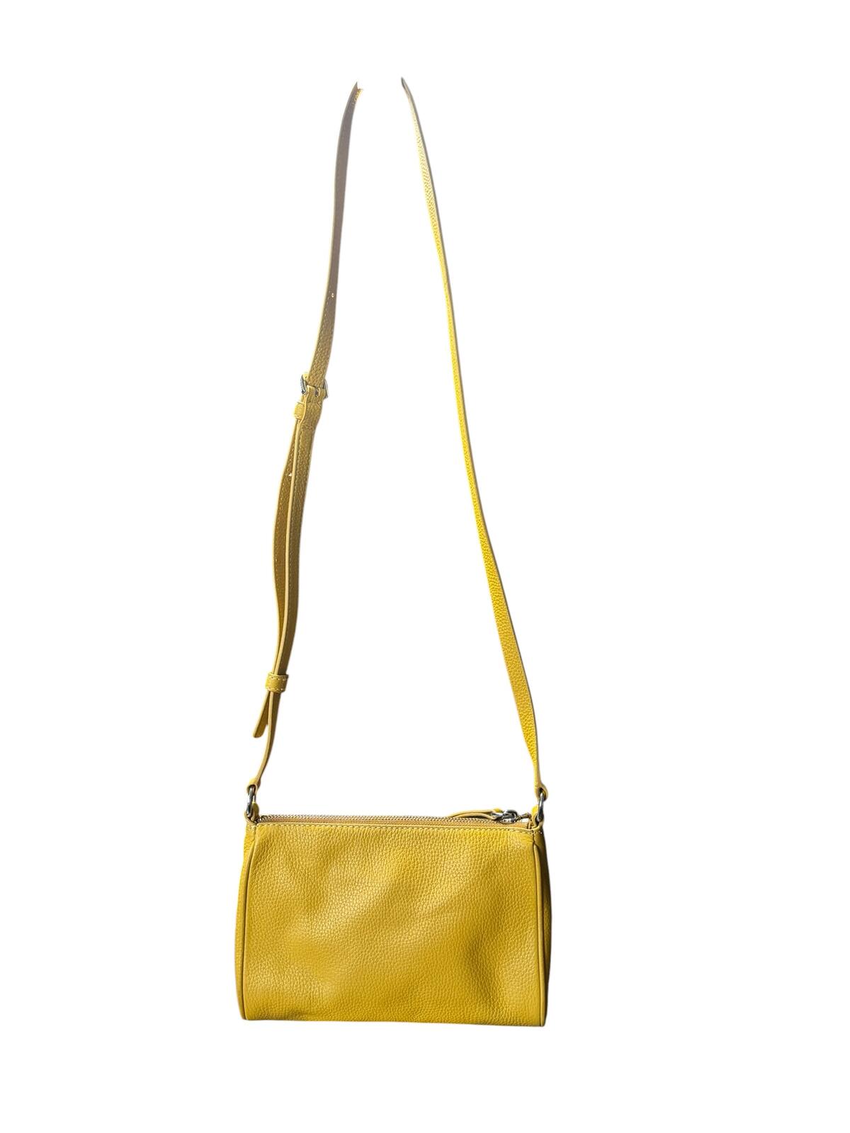 Marc Jacobs Yellow Leather Crossbody Bag
