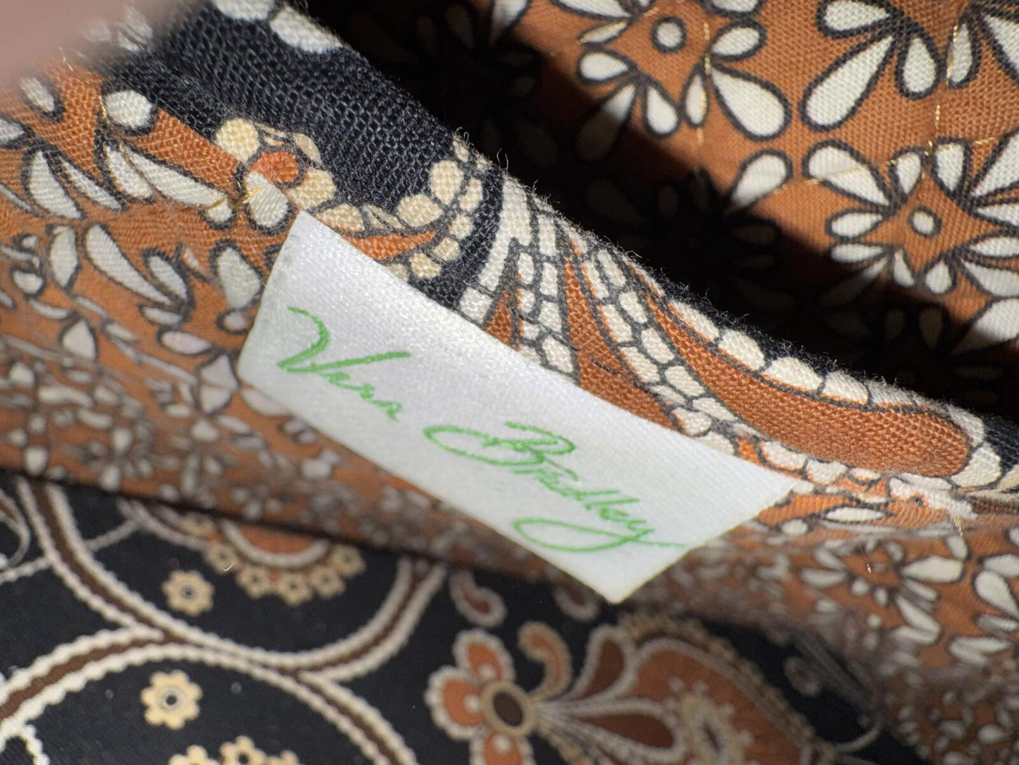 Vera Bradley Quilted Floral Tote Bag