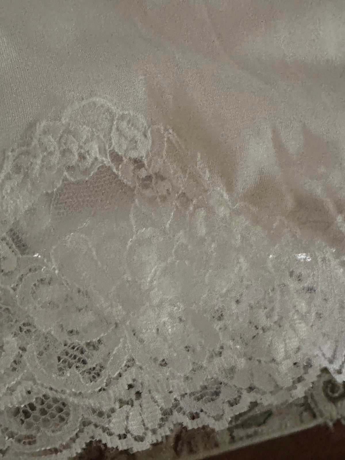 Nancy King White Lace Half Slip Small NWT Vintage
