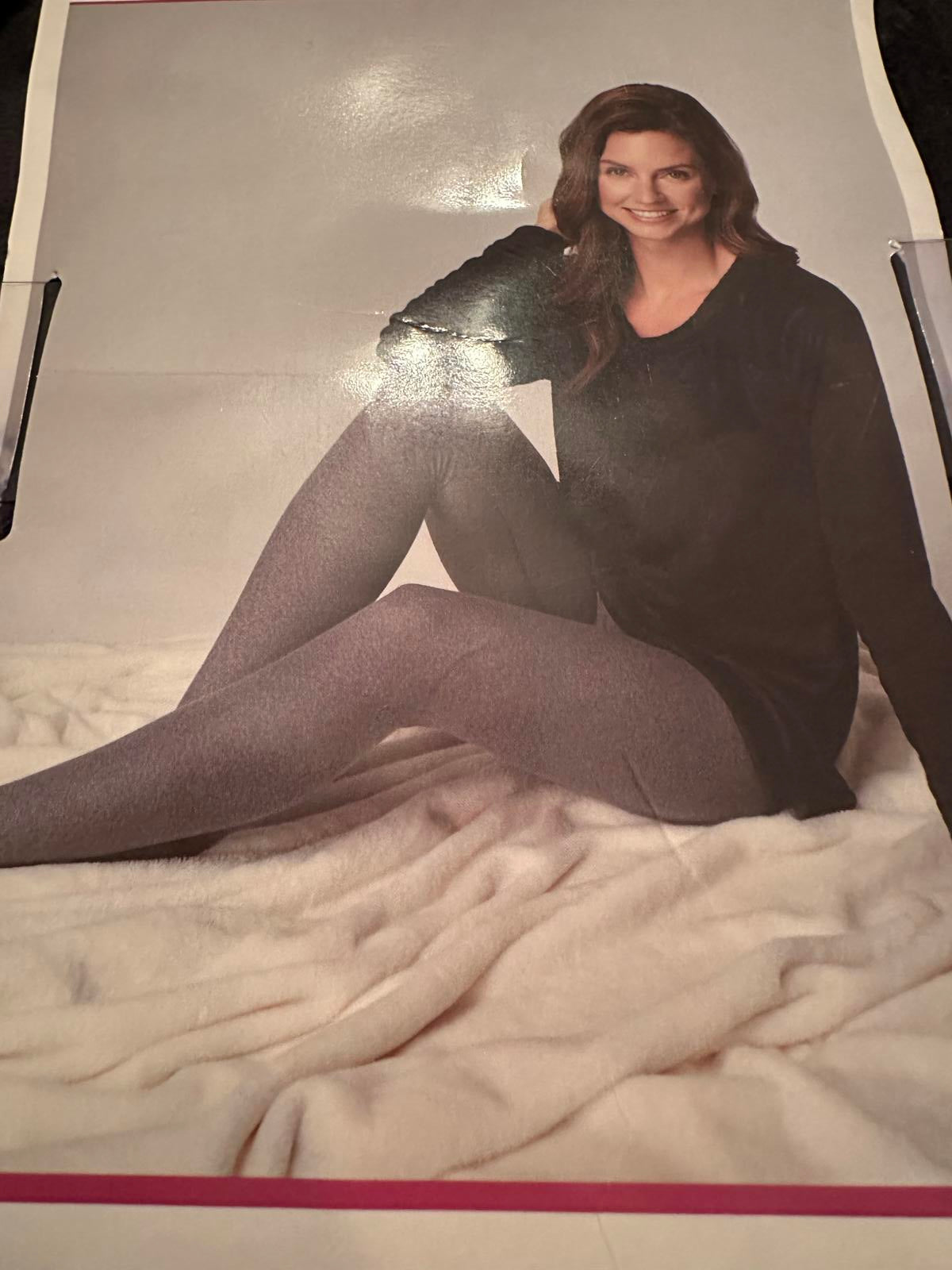 32 Degrees Women’s 2-Piece Sleepwear Set Medium Black