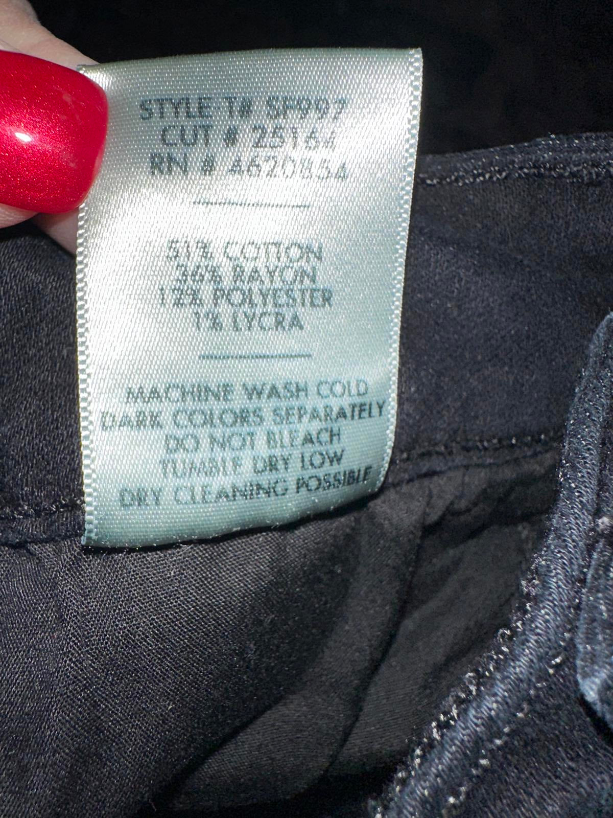 Just Black Black Denim Jeans – Women’s Size 33