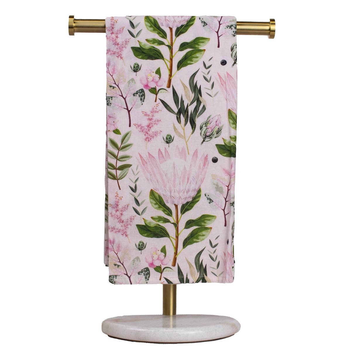Secret Garden Hand Towel White/Pink 20x28