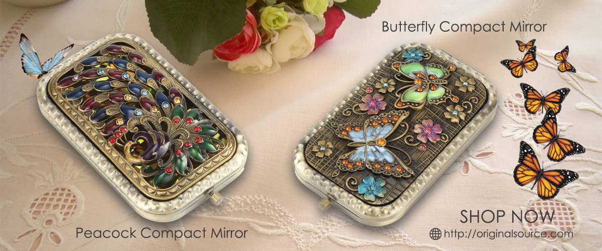 Butterfly Compact Mirror