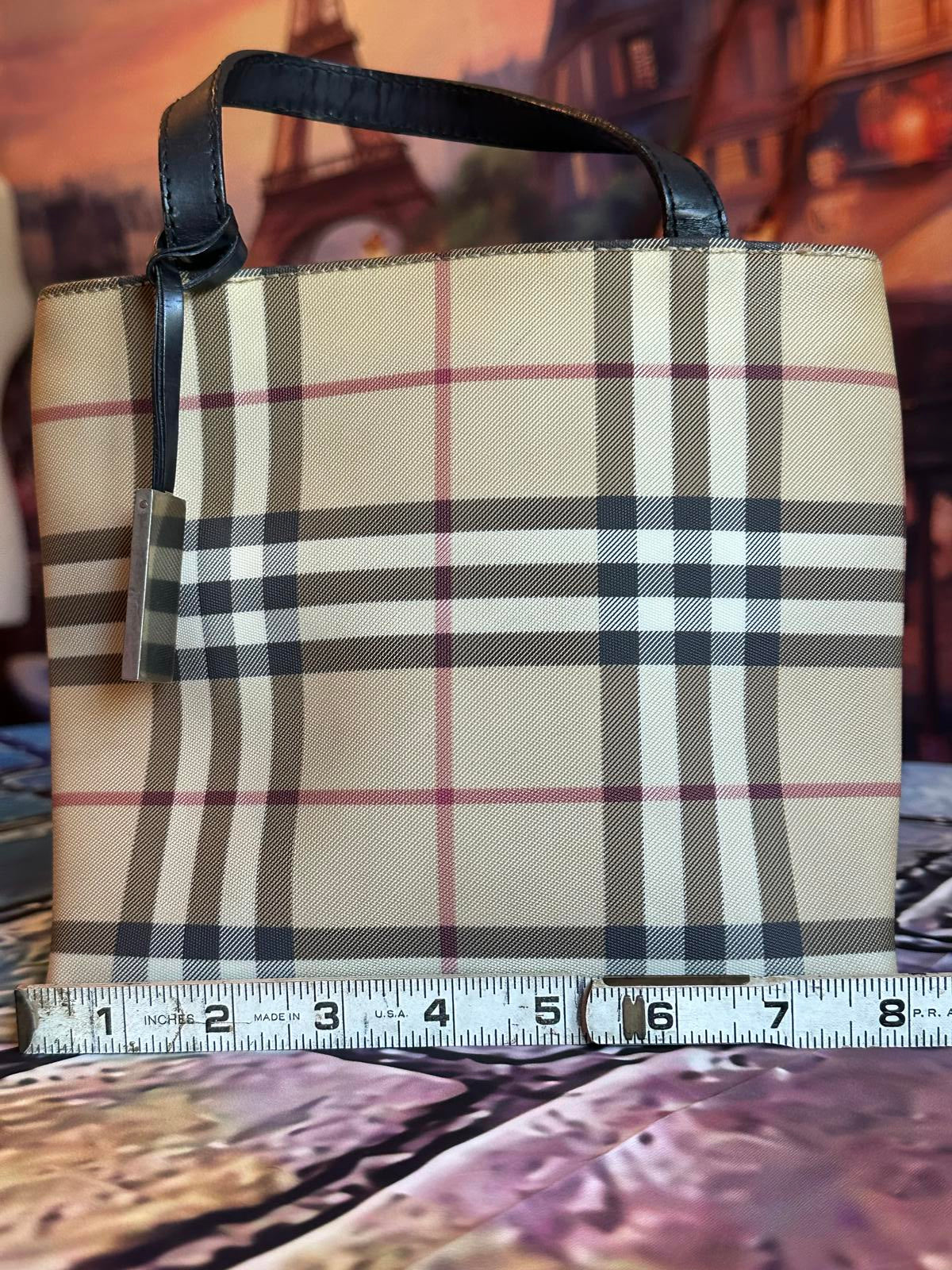 Burberry Classic Check Mini Tote Bag