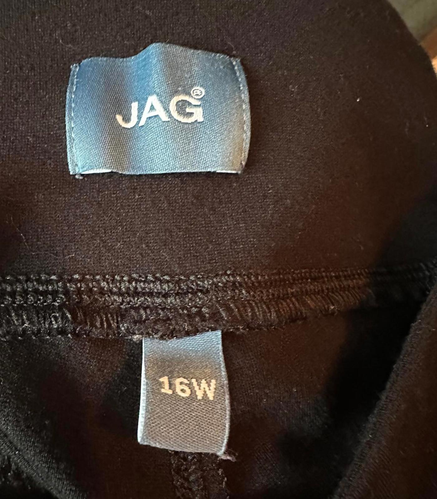 JAG Women's Black Dress Leggings Size 16W