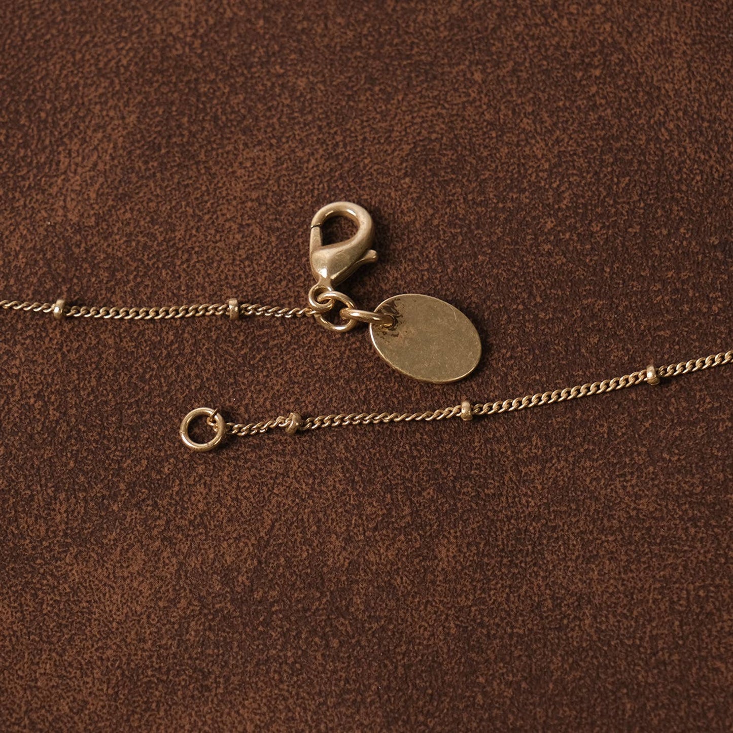 Vintage Elegant Gold Plated Bee Pendant Necklace-18.5 Inch