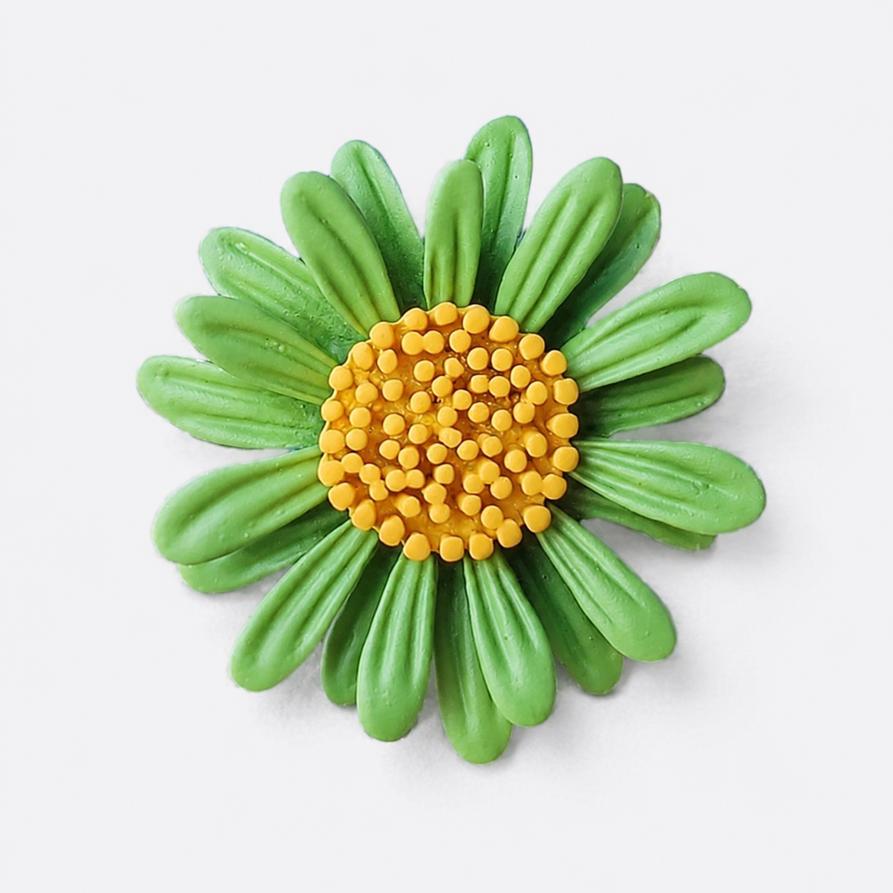 Colorful Enamel Daisy Flower Brooch Pin: A1