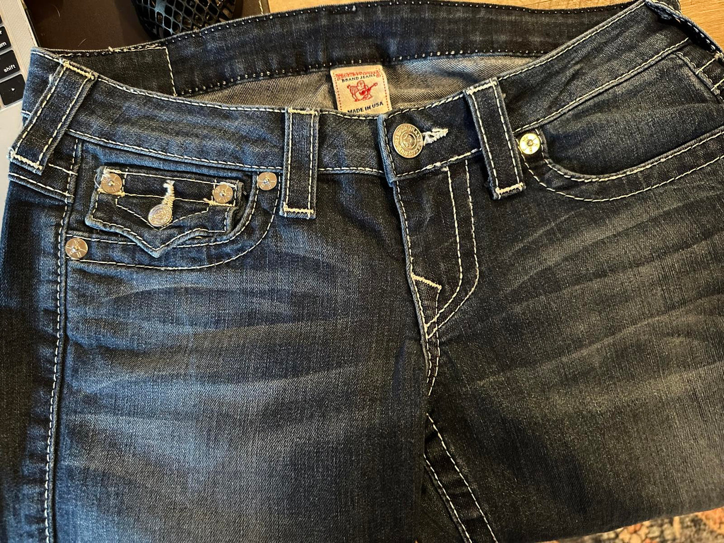 True Religion Dark Wash Jeans Size 29