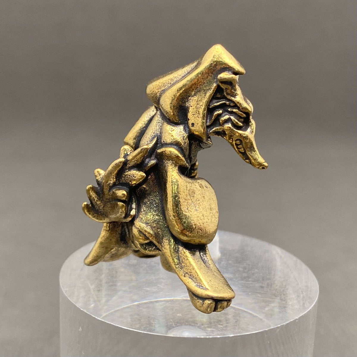 Wolf In Cloak Brass Crafts Decoration Desktop Ornaments