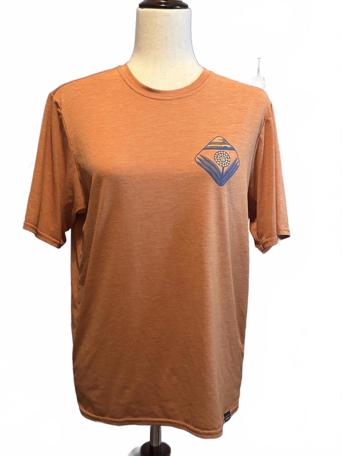 Patagonia Men's Graphic T-Shirt Orange Medium