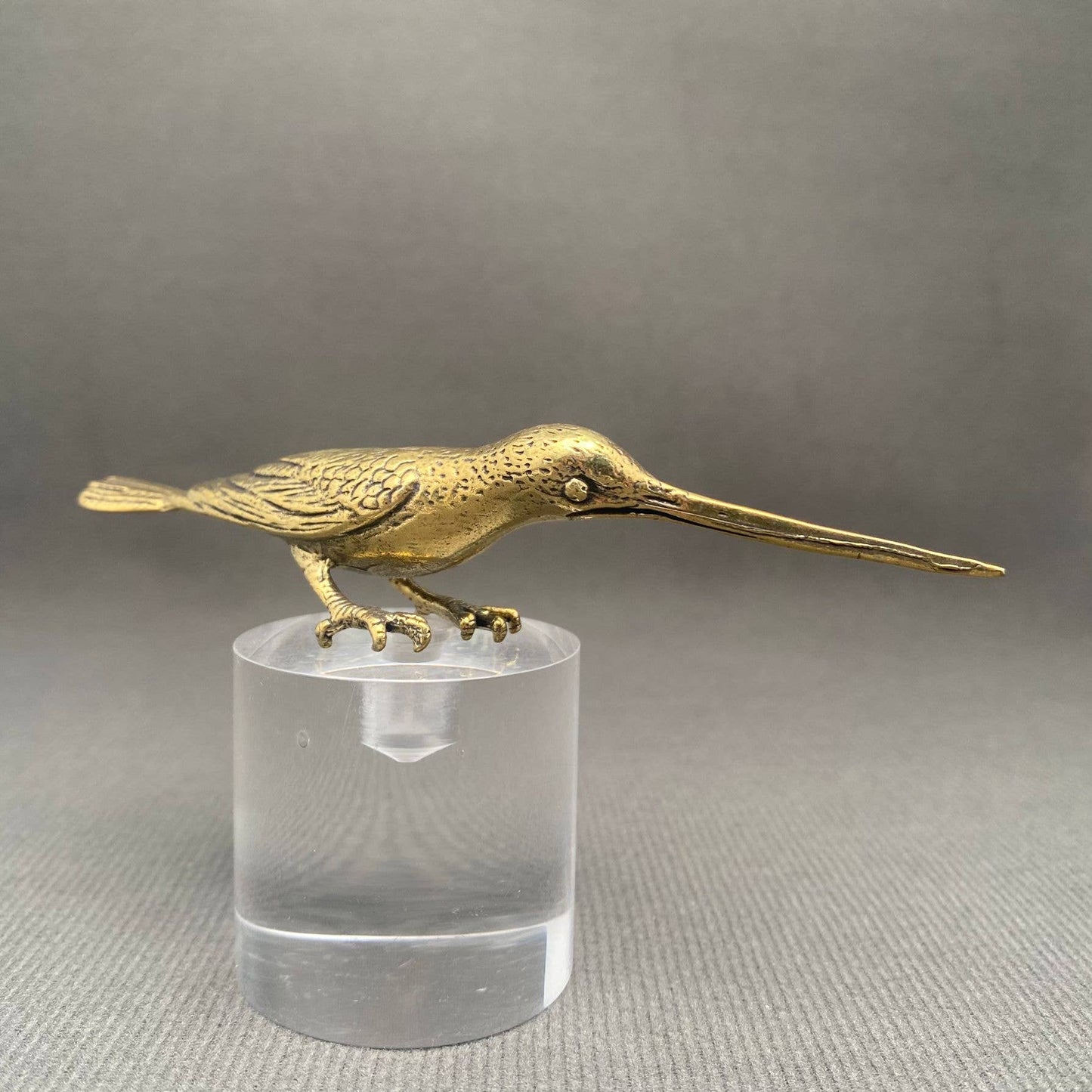 Brass Long Billed Bird Crafts Desktop Ornaments Decoration