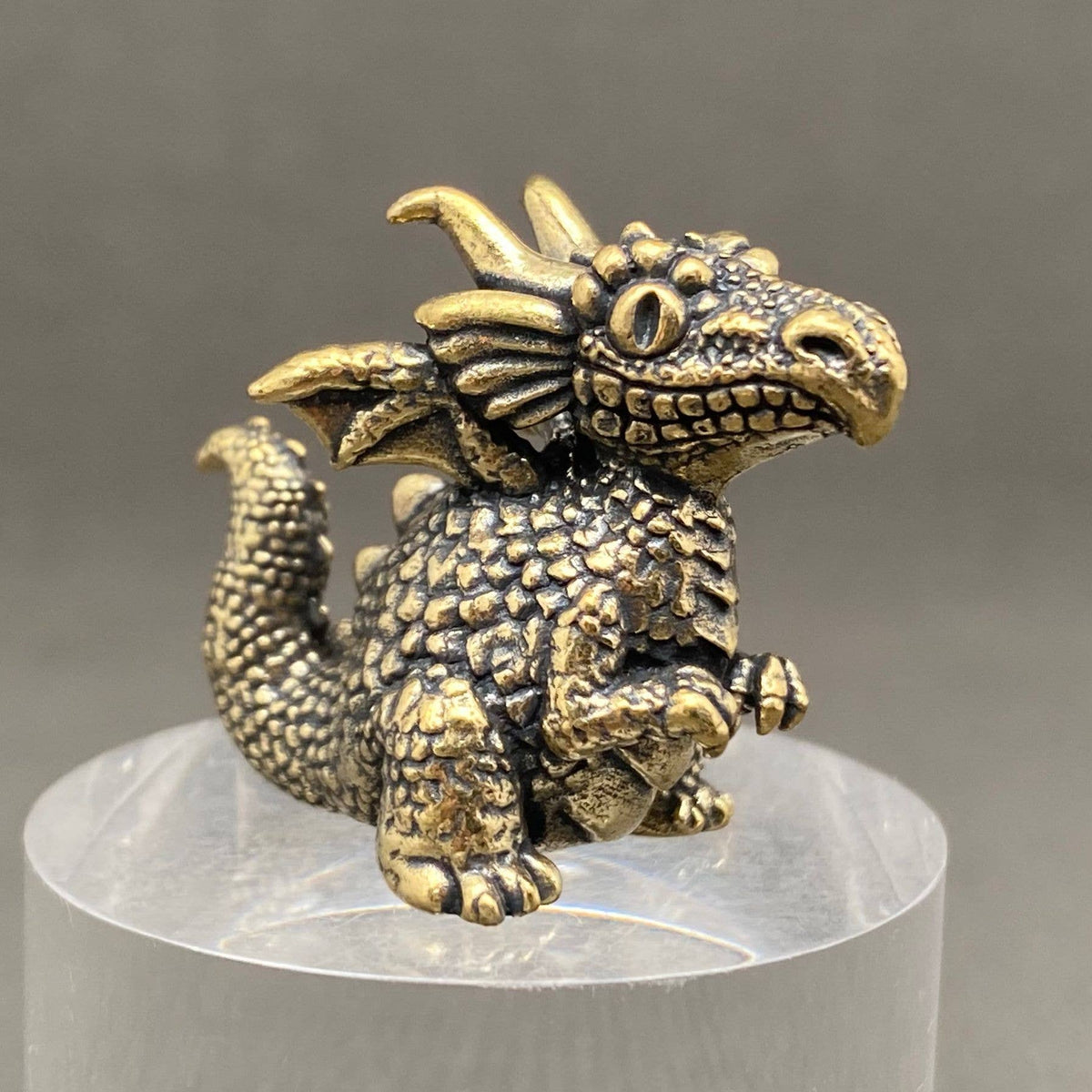 Cartoon Dragon Brass Crafts Decoration Desktop Ornaments