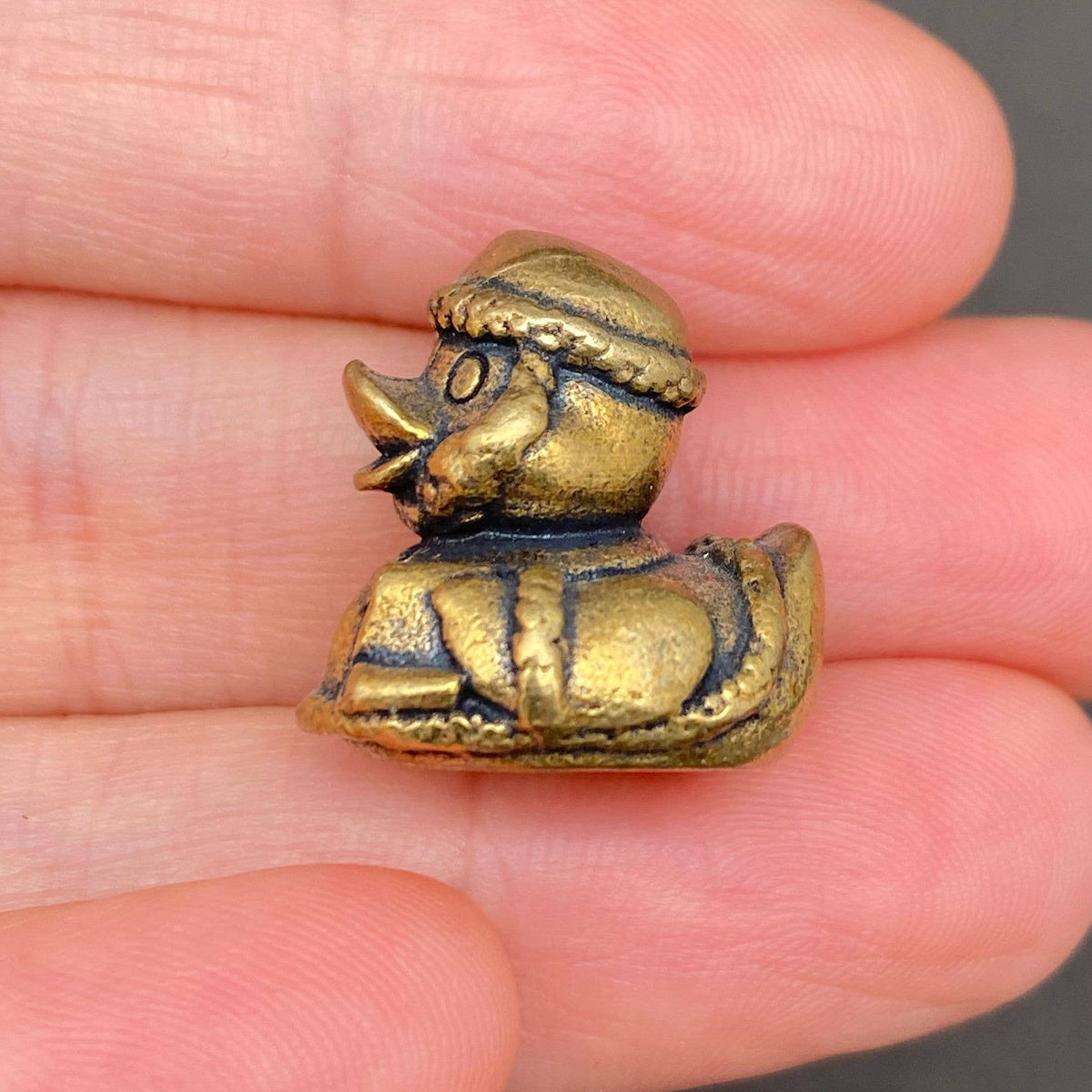 Mini Duck Brass Crafts Decoration Desktop Ornaments