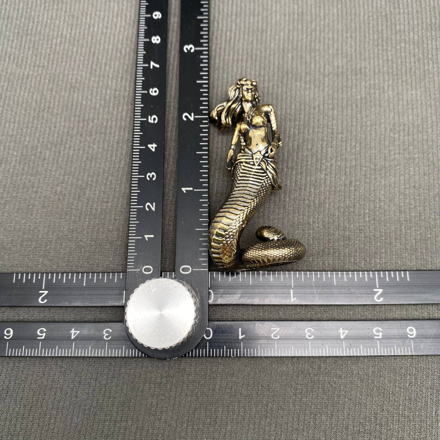 Brass Medusa Crafts Decoration Desktop Ornaments