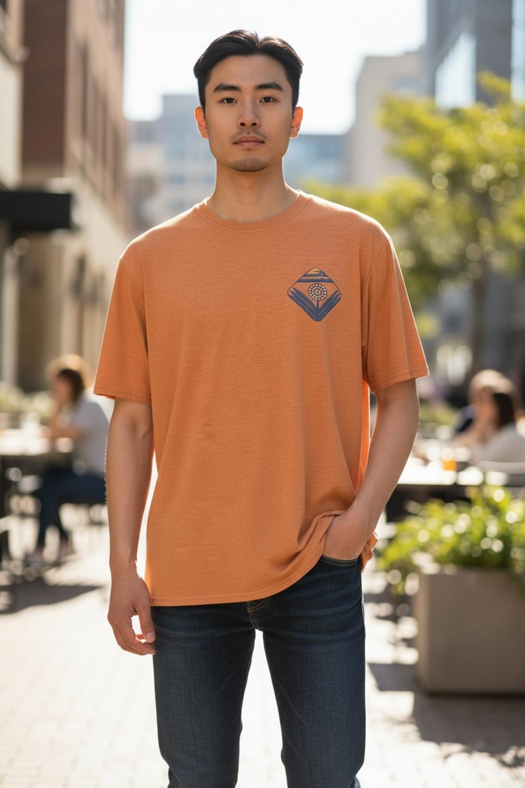 Patagonia Men's Graphic T-Shirt Orange Medium