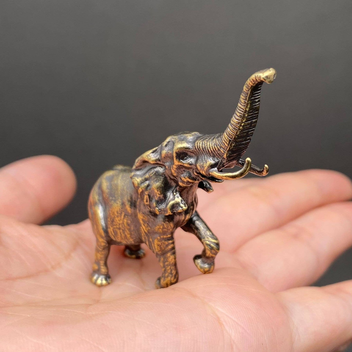 Brass Elephant Crafts Decoration Desktop Ornaments
