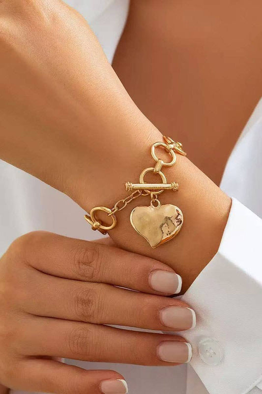 Heart Charm Bracelet: 1