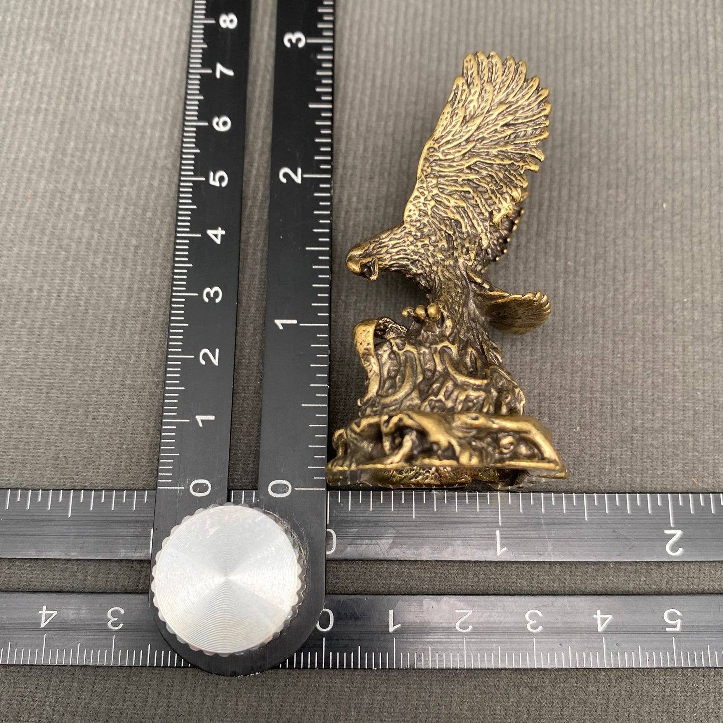 Brass Eagle Spreading Its Wings Crafts Desktop Ornaments
