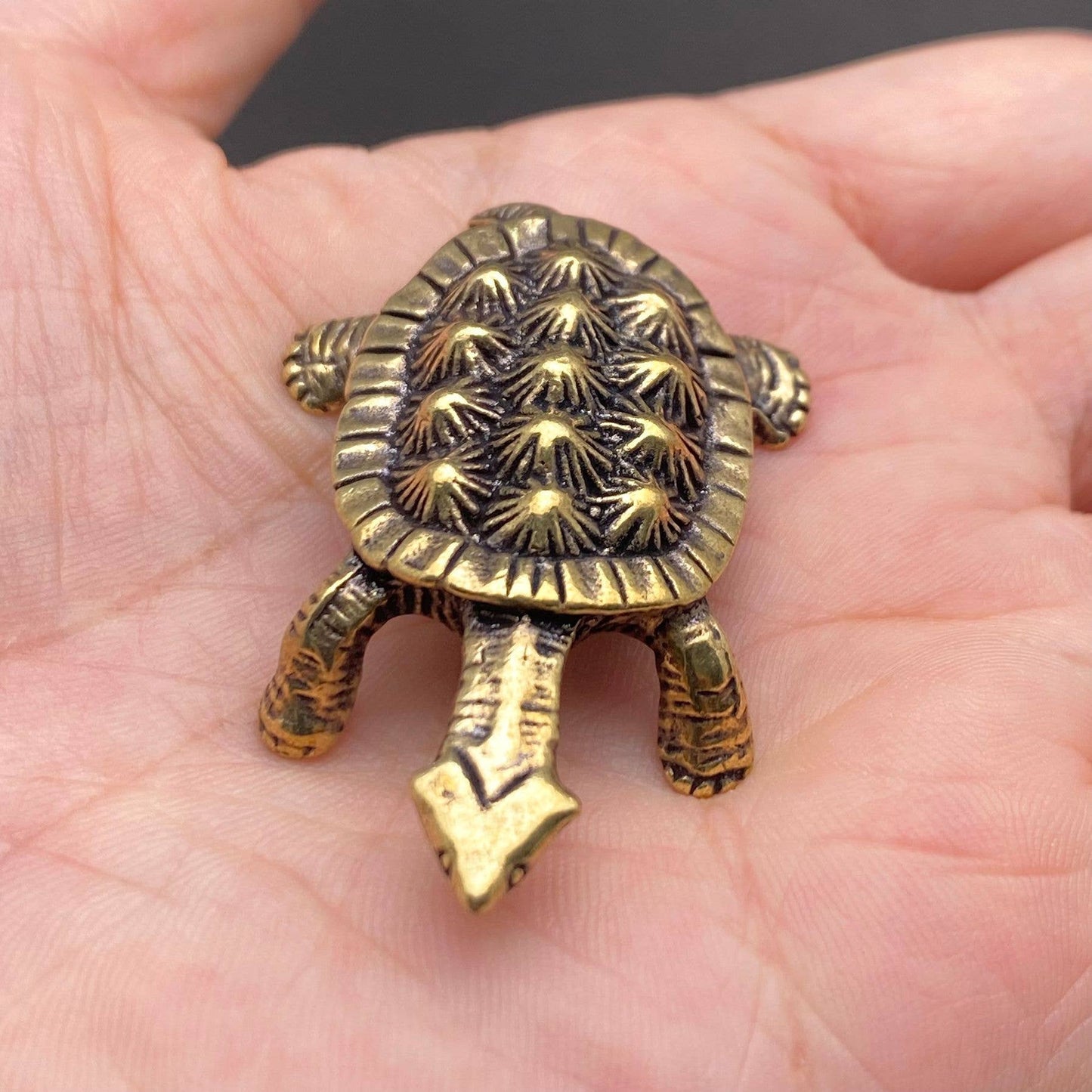 Brass Turtle Desktop Ornaments Decoration
