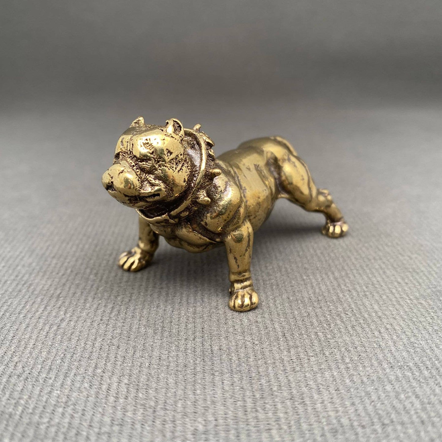 Brass Bully Dog Crafts Decoration Desktop Ornaments