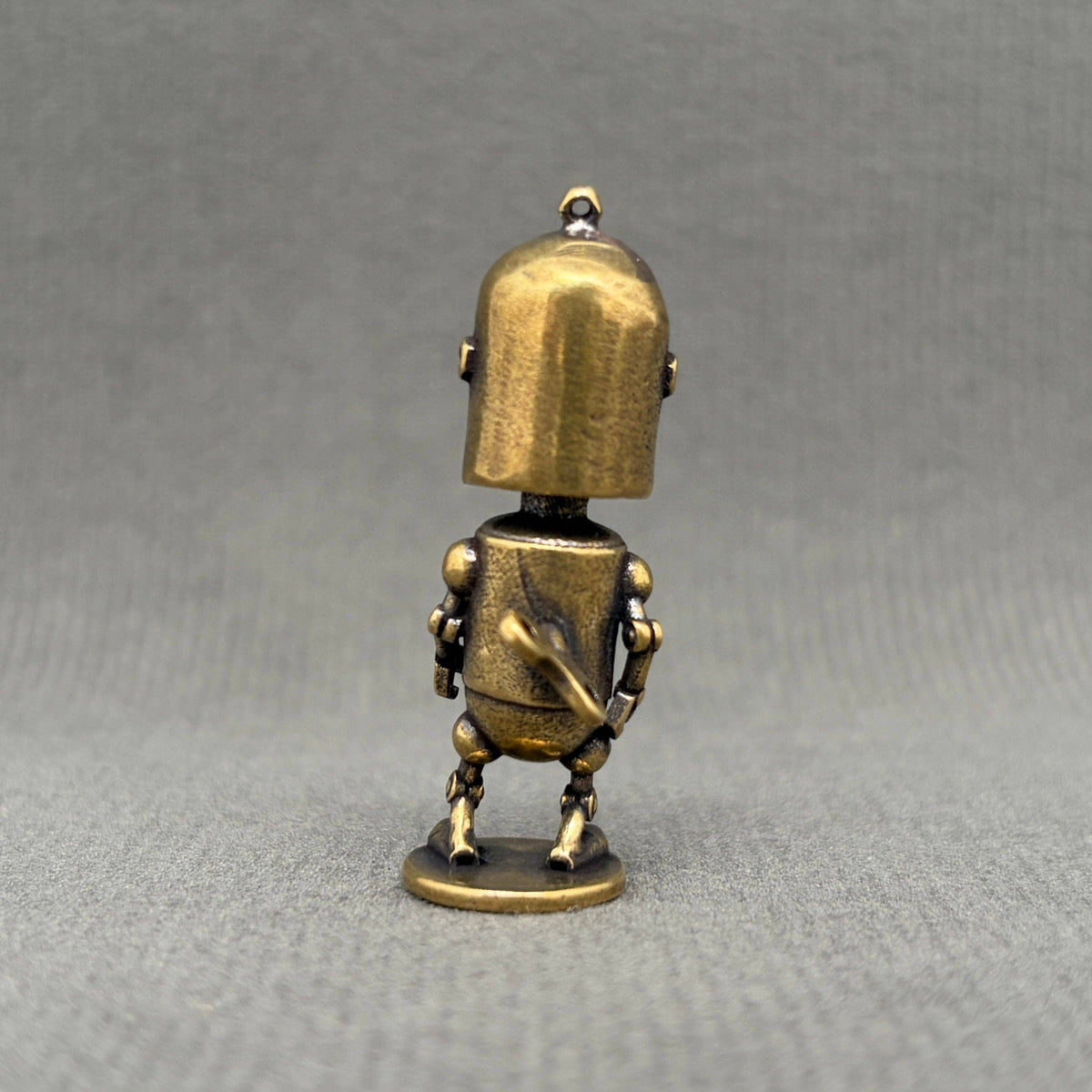 Mini Robot Brass Crafts Desktop Ornaments