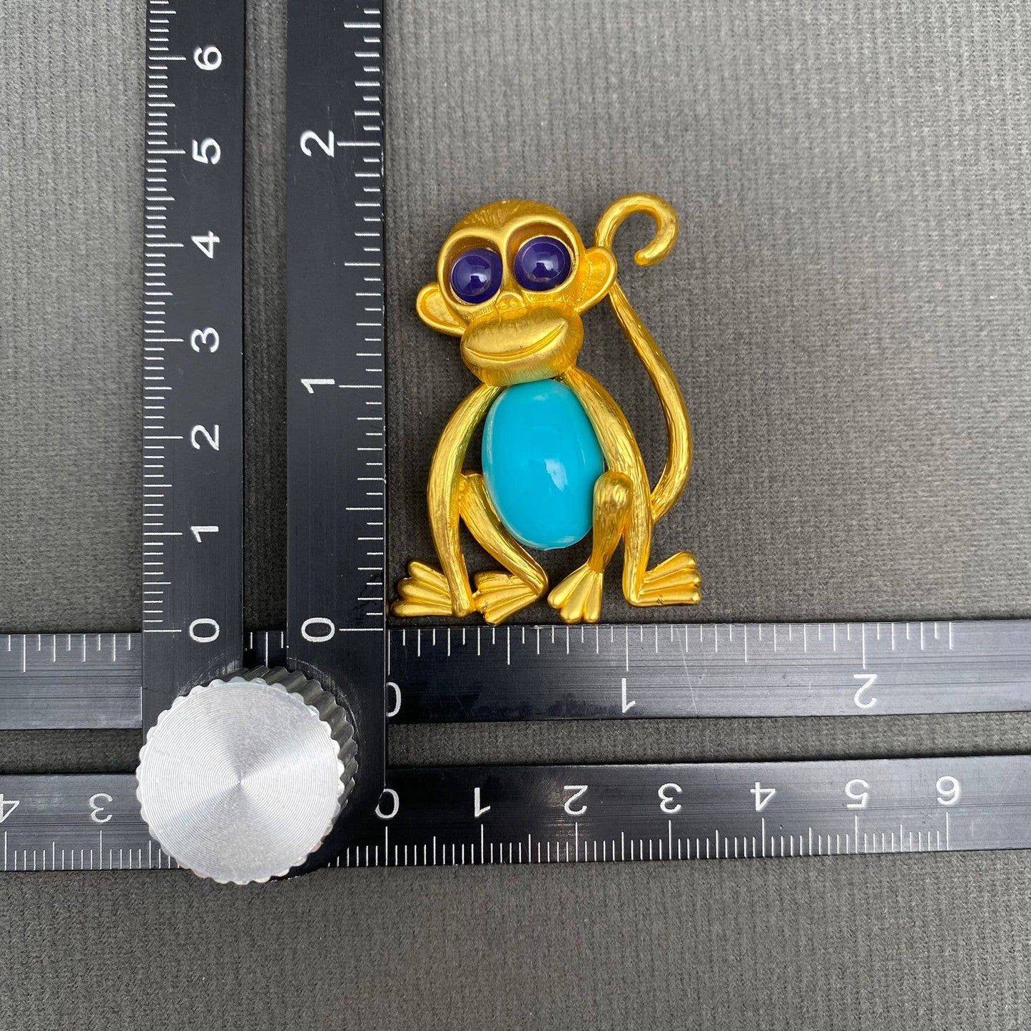 Monkey Brooch