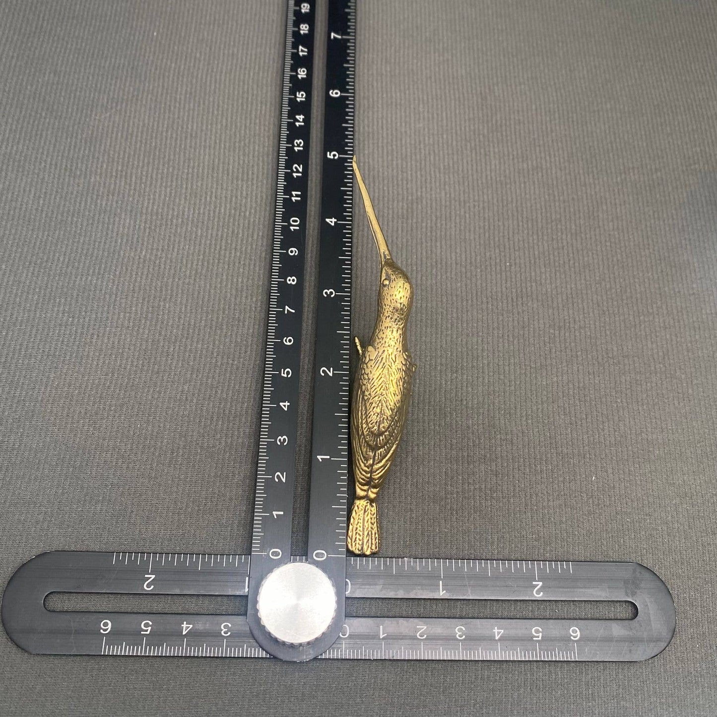 Brass Long Billed Bird Crafts Desktop Ornaments Decoration