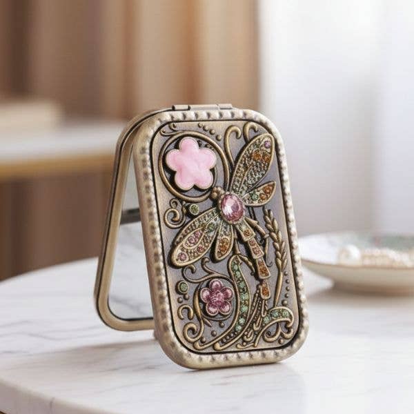 Compact Mirror - Dragonfly