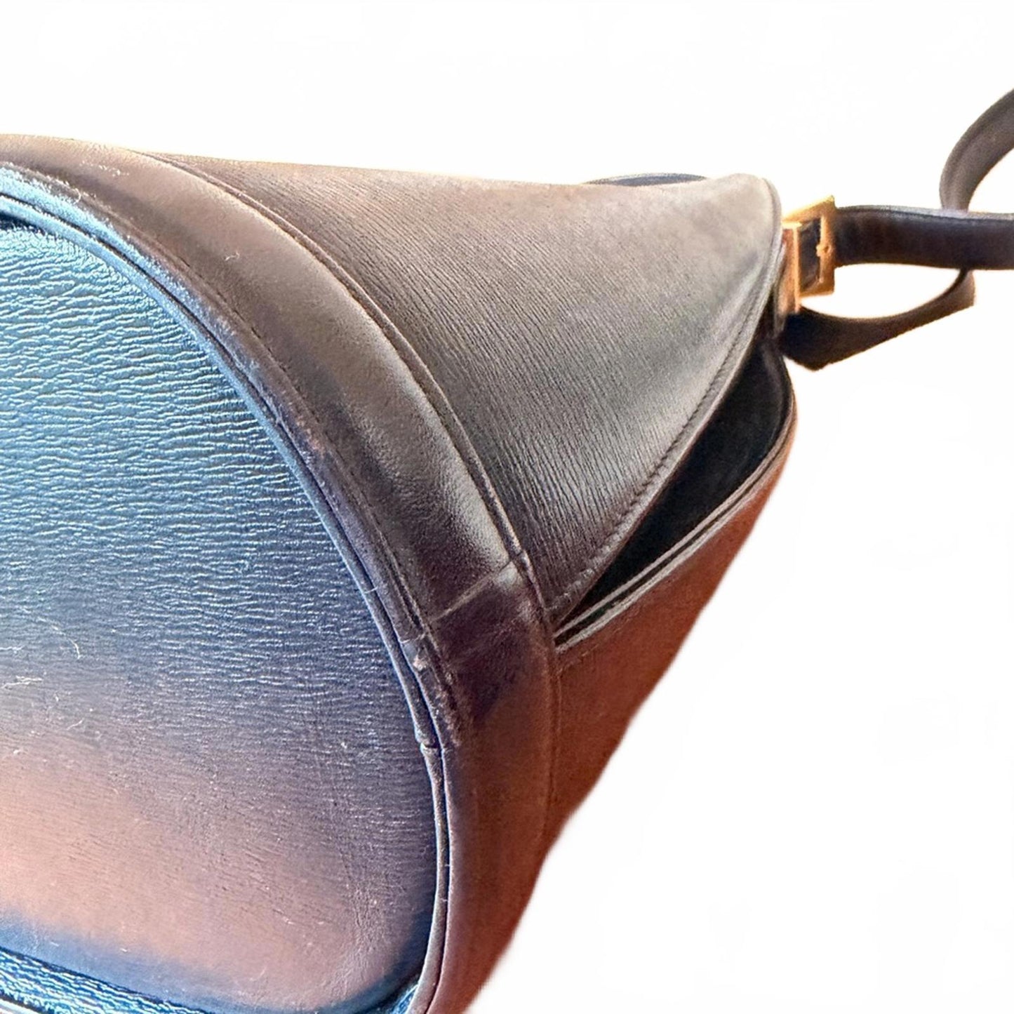 Valentino Garavani Vintage Indigo leather bucket bag