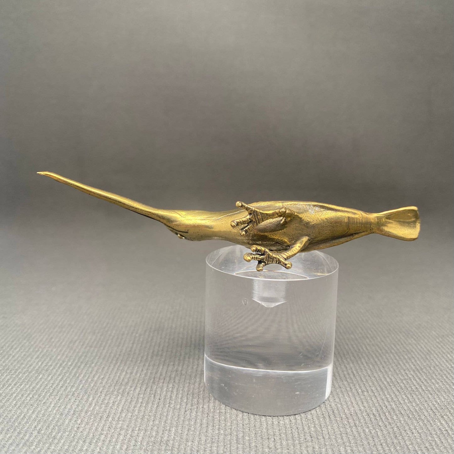 Brass Long Billed Bird Crafts Desktop Ornaments Decoration