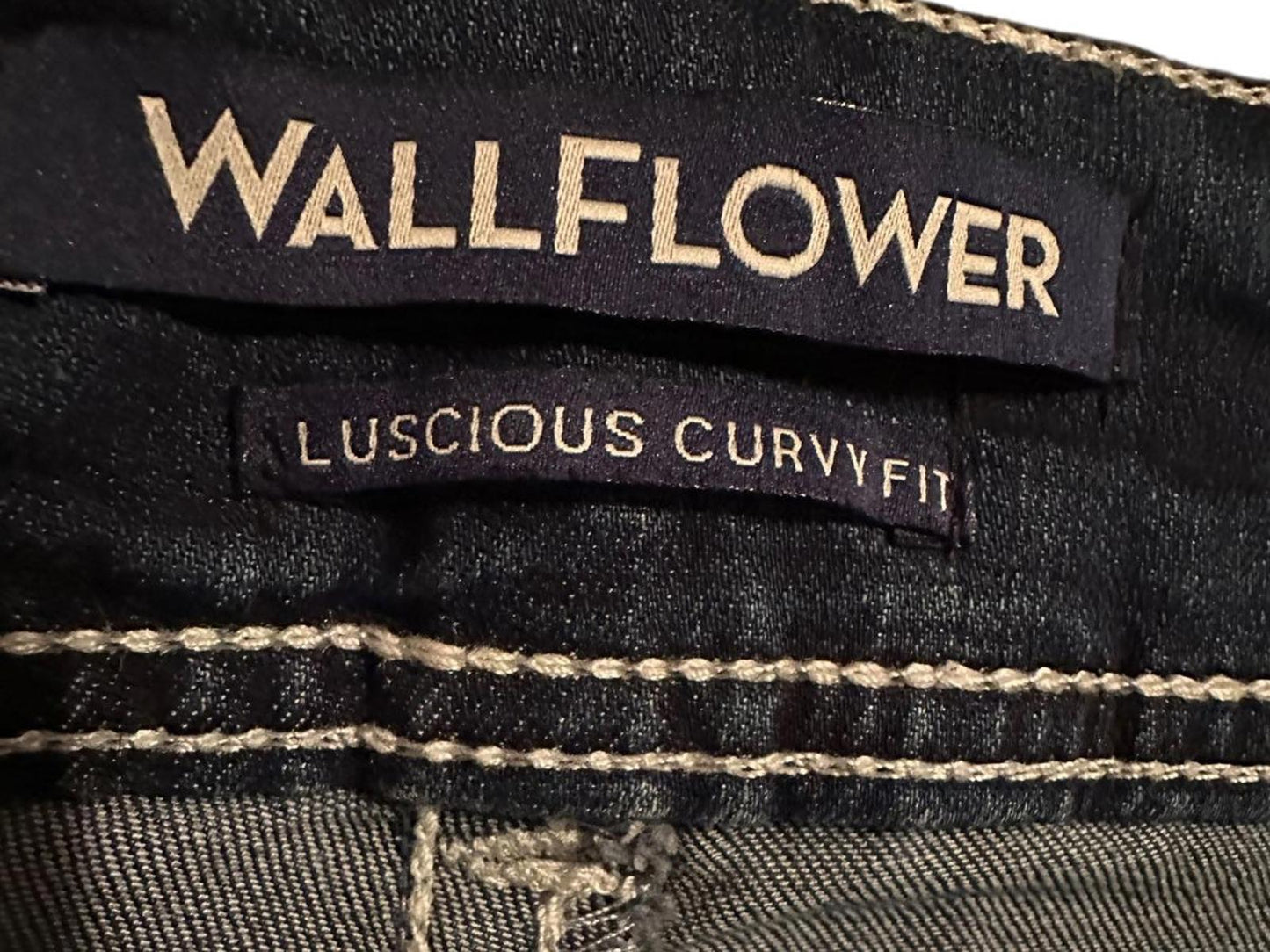 Wallflower Women’s Lucious Curvy Fit Jeans Size 13