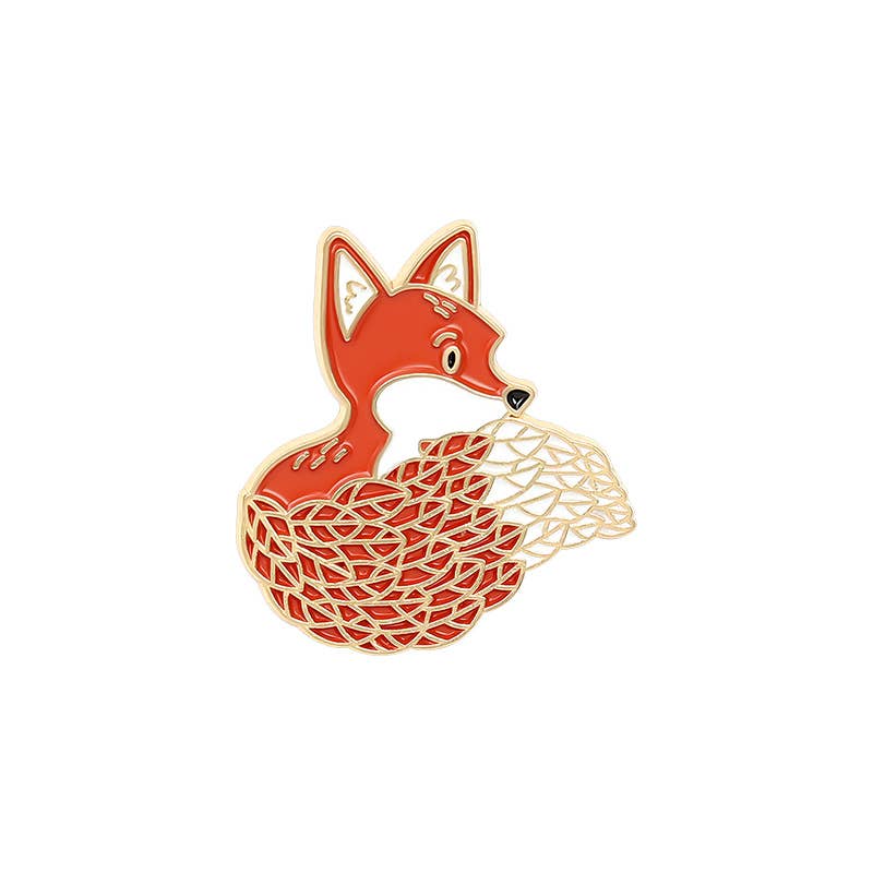 Creative Cartoon Personality Animal Series Brooches: Cat / M