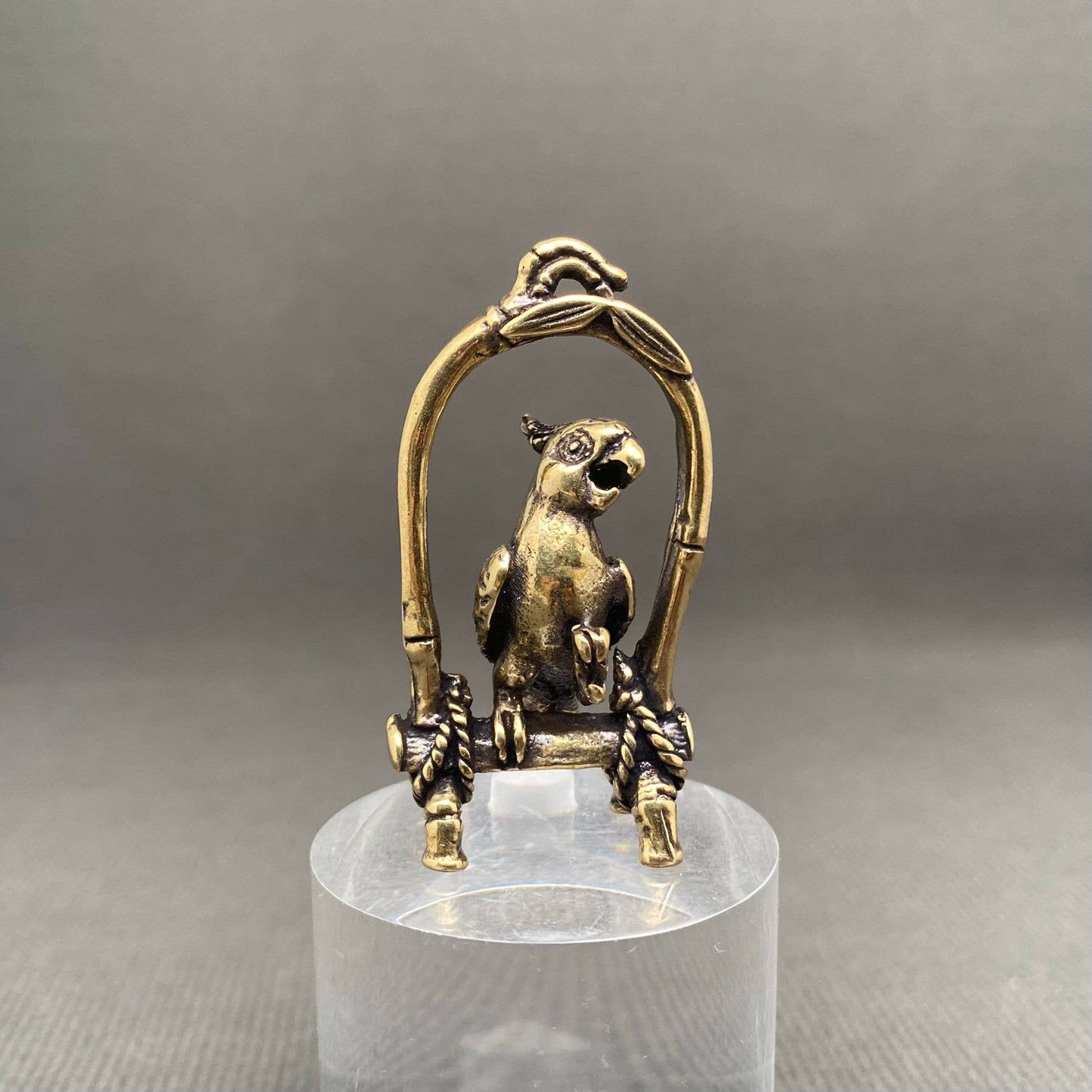 Brass Parrot Crafts Decoration Desktop Ornaments