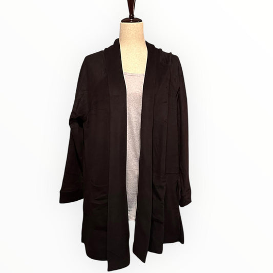 Carole Hochman 3‑Piece Women’s Black Cardigan Gray Set