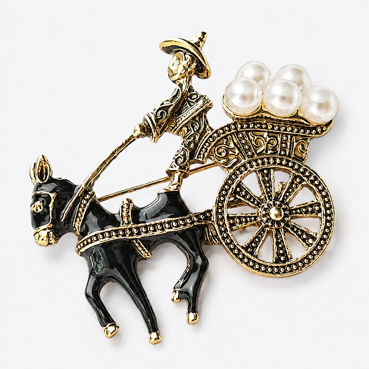 Vintage Inspired Emblem Brooch Pin Collection: A9