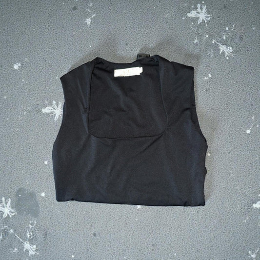 Lauren Conrad Black Sleeveless Women's Bodysuit