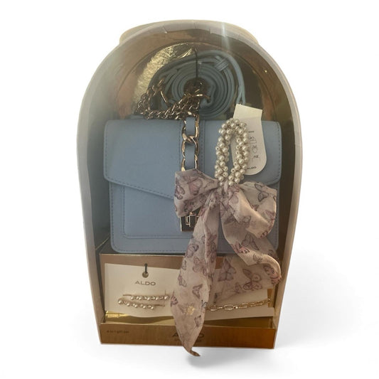 ALDO Women's Blue Handbag Gift Set with Accessories