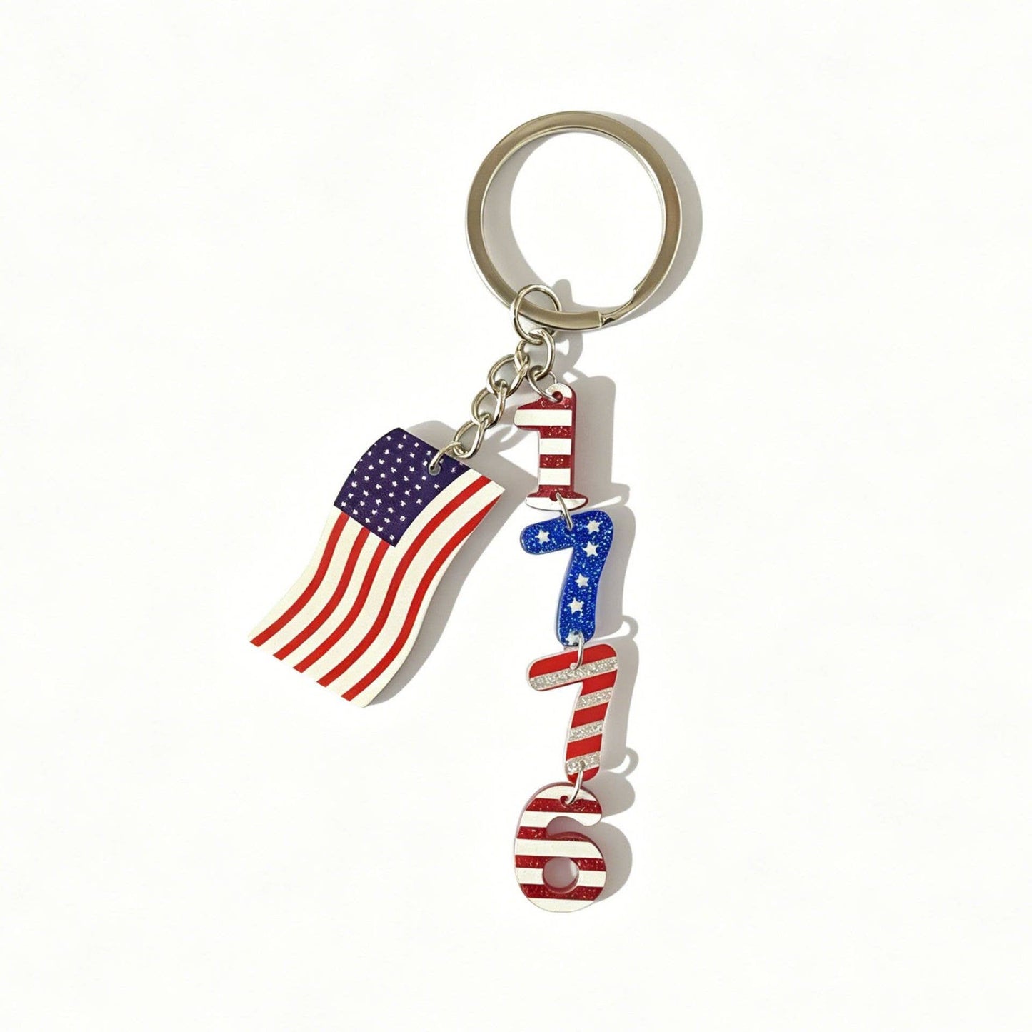250th Anniversary Of Independence Day Keychain: NO-1 / M
