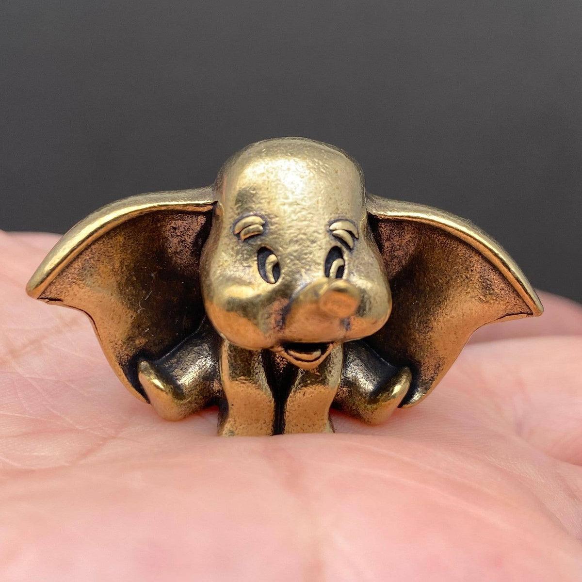 Big-eared Elephant Brass Crafts Decoration Desktop Ornaments