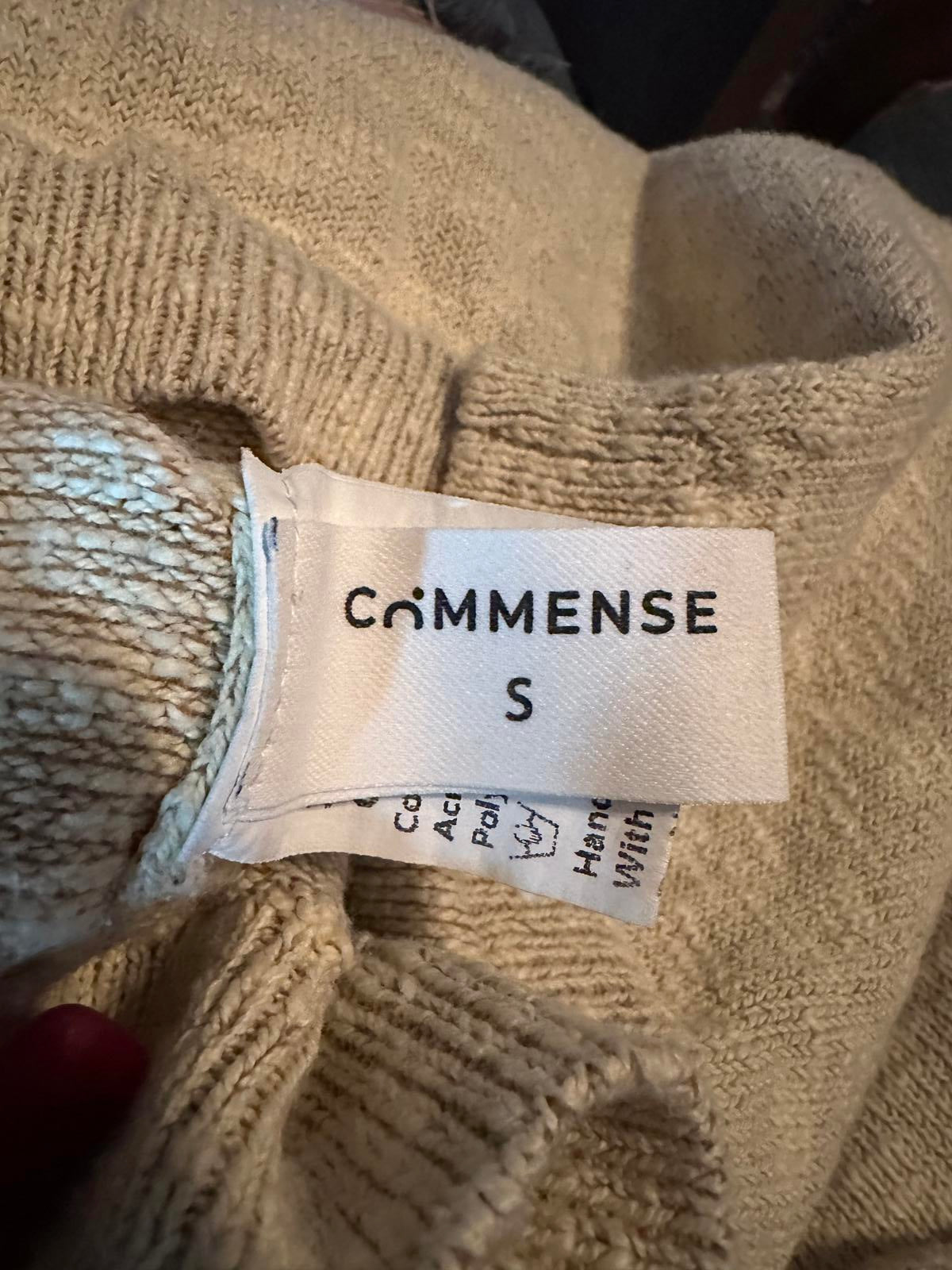 Commense Women's Knit Crop Top Tank Size S