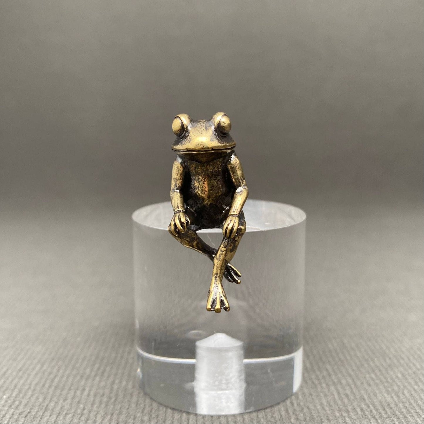 Brass Frog Crafts Decoration Desktop Ornaments