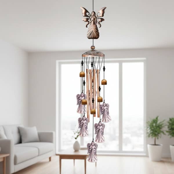 Metal Iron Art Wind Chime - Angel