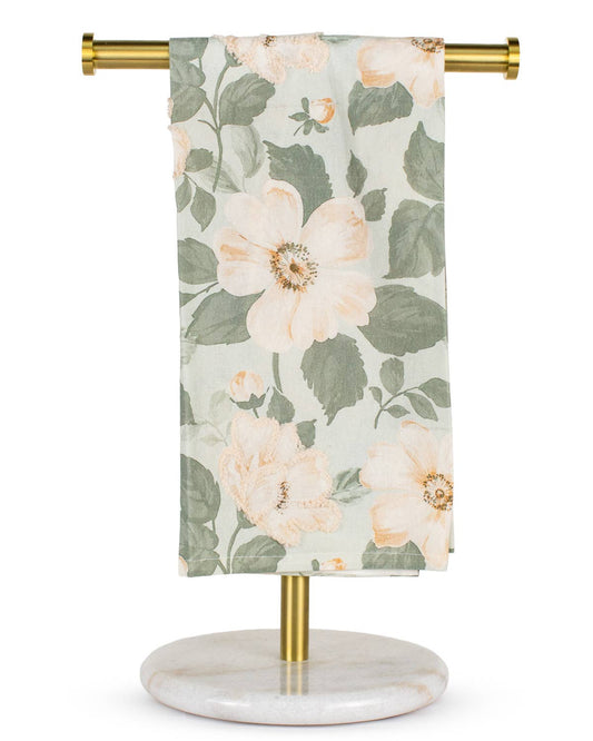 Everley Hand Towel   Soft Blue/Multi   20x28