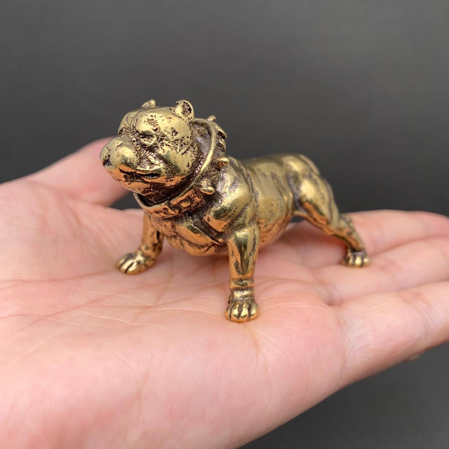 Brass Bully Dog Crafts Decoration Desktop Ornaments
